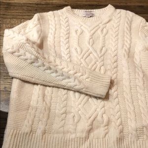 Wallace and Barnes Shetland wool sweater